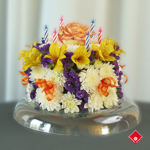 G�teau de fleurs 2